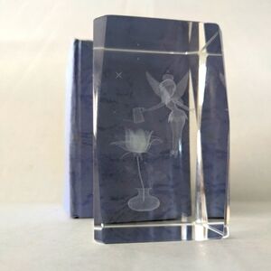 Tinkerbell 3D Etched crystal in case